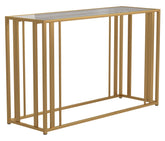Coaster Adri Metal Frame Sofa Table Matte Brass Model 723609